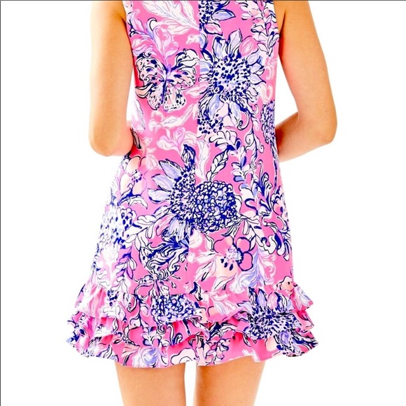 NWT Lilly Pulitzer Marla Romper Sun Drenched - Picture 4 of 13